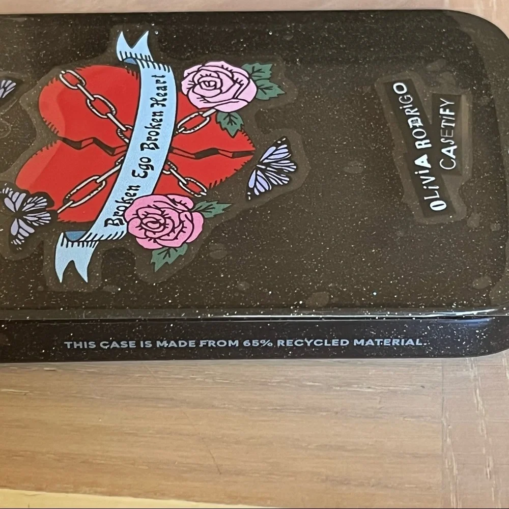 OLIVIA RODRIGO Broken Ego Broken Heart iPhone 13 Mini Phone Case NEW NWT
